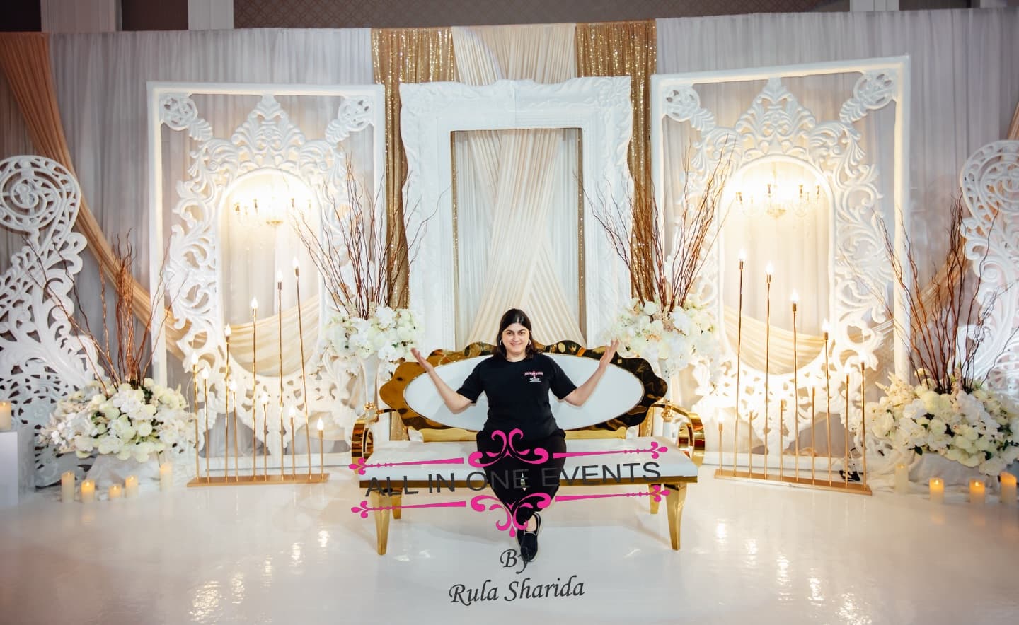 Rula Sharida, founder of All In One Events